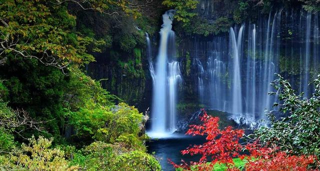 ｢白糸の滝｣静岡, 富士宮市