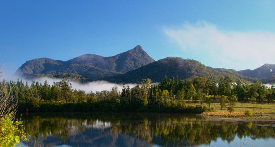 Mount Warning im Wollumbin-Nationalpark, Murwillumbah, Australien