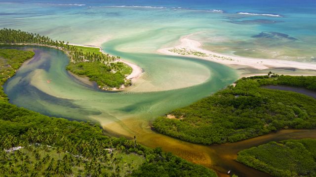 Tatuamunha River estuary, Brazil