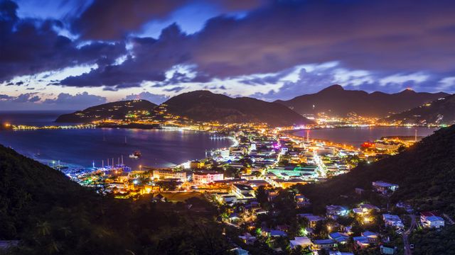 Philipsburg, Saint-Martin, royaume des Pays-Bas