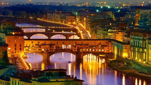 Ponte Vecchio, Florenz, Italien
