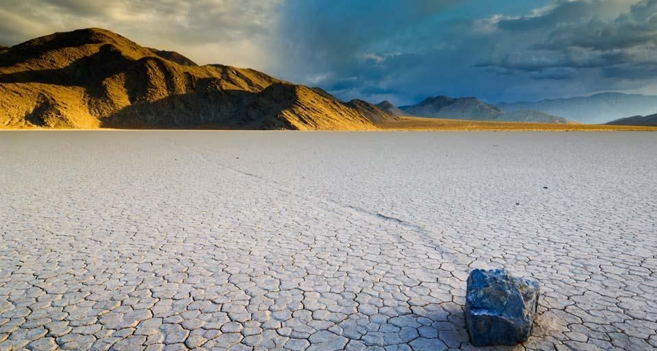 Racetrack Playa in Death Valley National Park, California, U.S.A.