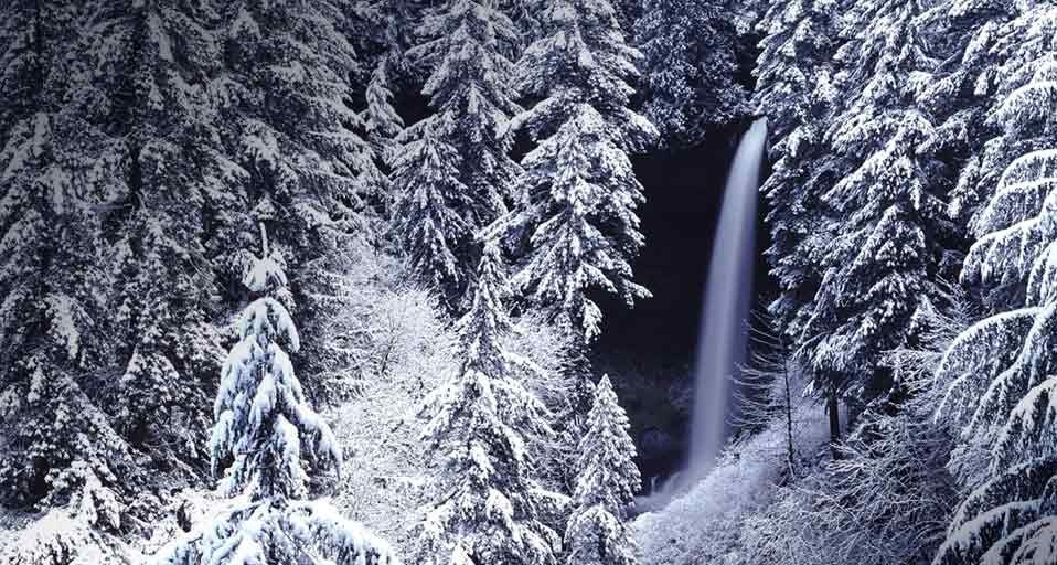 Waterfall in Silver Falls State Park, Oregon