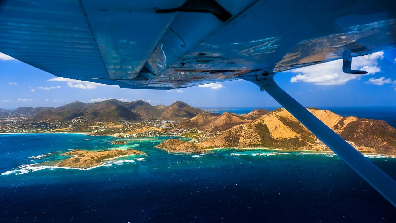 Réserve naturelle nationale de Saint-Martin, îlet Pinel, Saint-Martin 