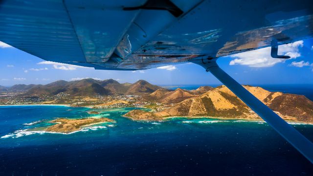 Réserve naturelle nationale de Saint-Martin, îlet Pinel, Saint-Martin 