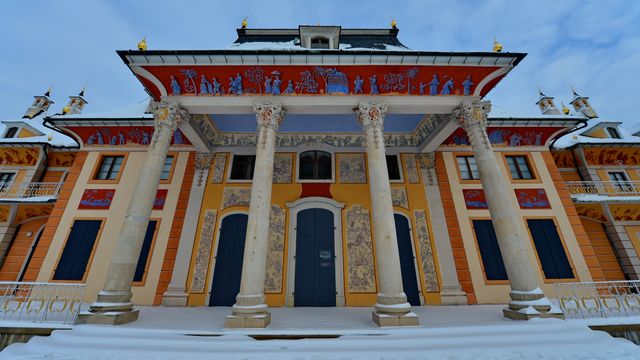 Bergpalais, Schloss Pillnitz, Dresden, Sachsen