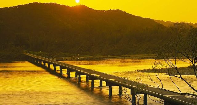 ｢佐田沈下橋｣高知県, 四万十川