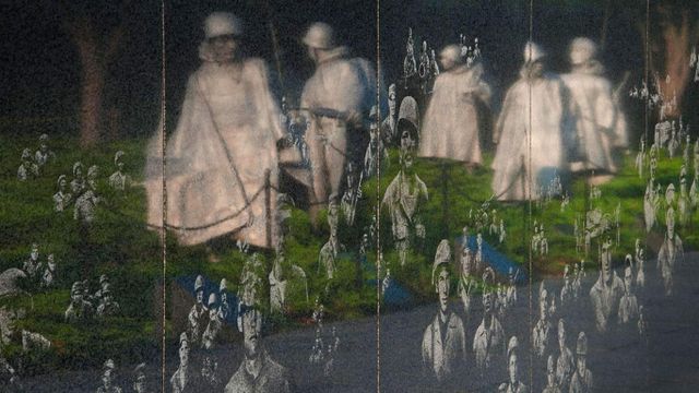 The Korean War Veterans Memorial, Washington, DC