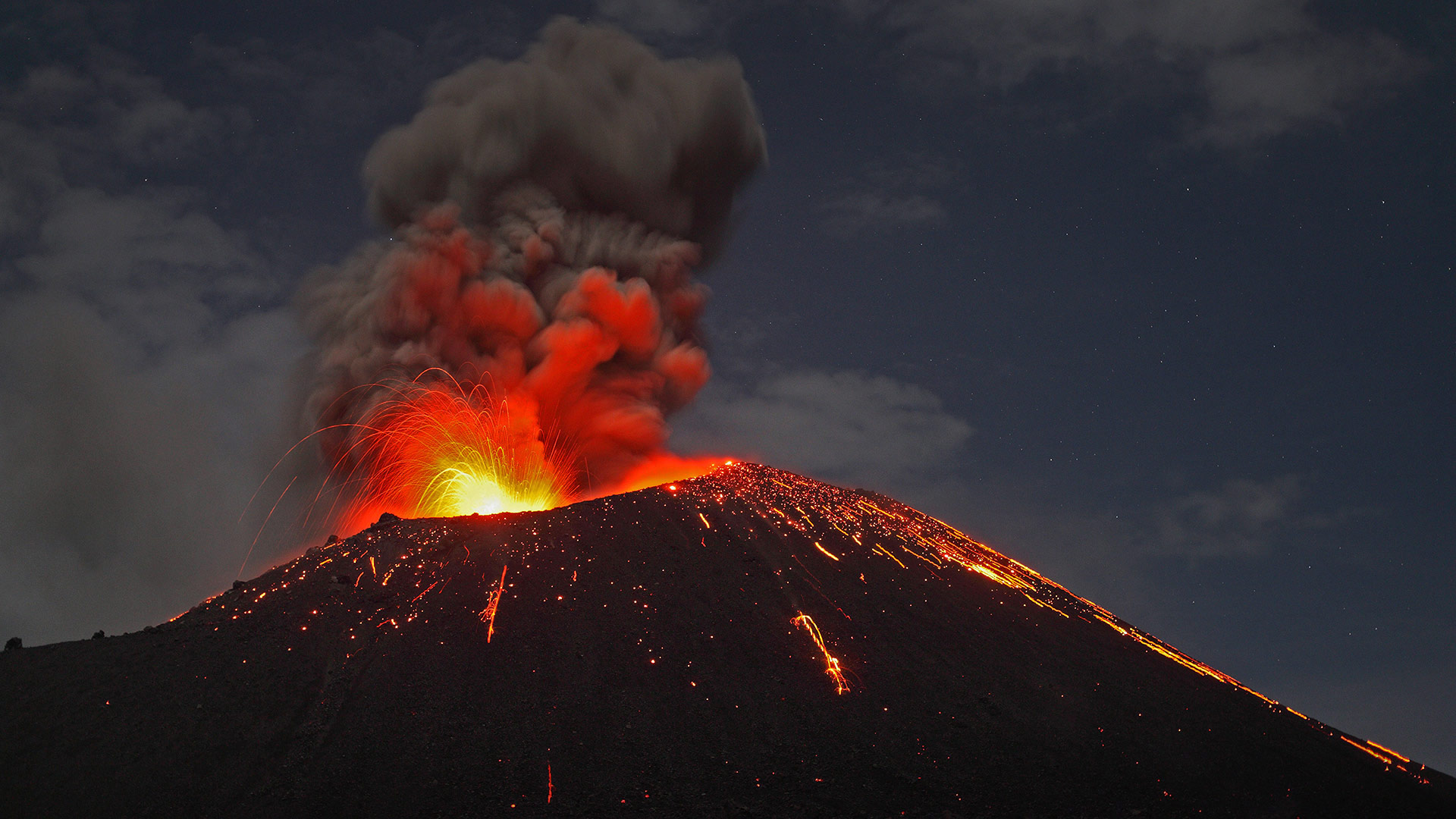 アナク クラカタウ島の噴火 インドネシア Bing Gallery