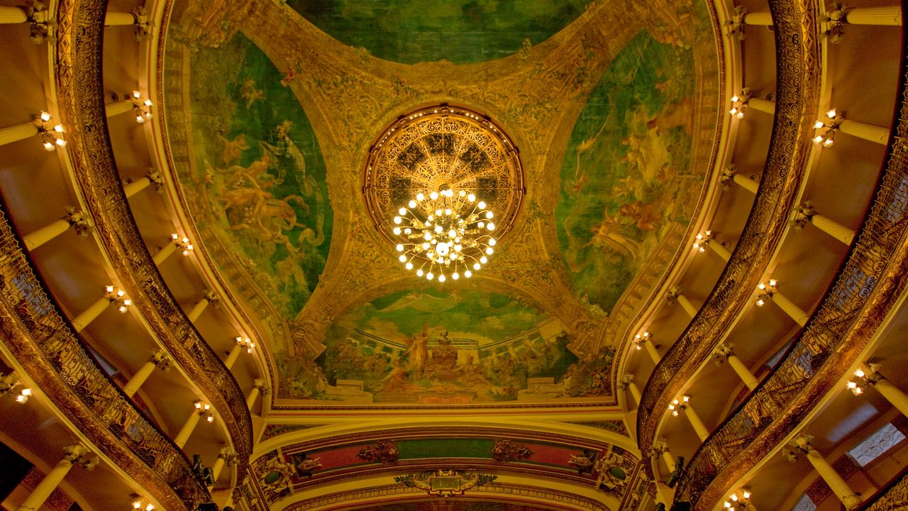 Interior do Teatro Amazonas em Manaus, Amazonas