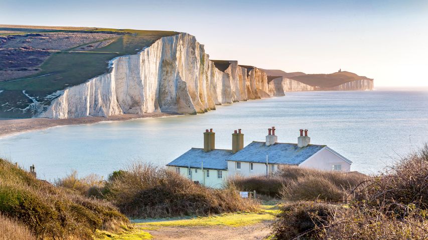 Seven Sisters cliffs, East Sussex, England