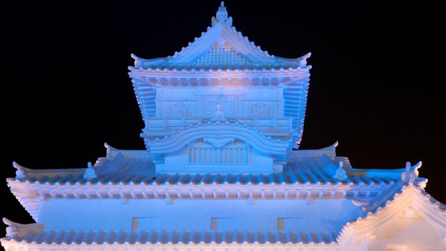 犬山城の大雪像, 北海道 札幌市