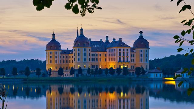 Schloss Moritzburg bei Dresden, Sachsen