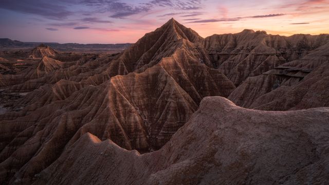 Bardenas Reales Biosphere Reserve and Natural Park, Bardenas, Navarra, Spain