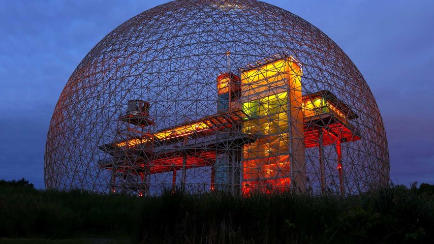 The Biosphere museum in Montreal, Canada 