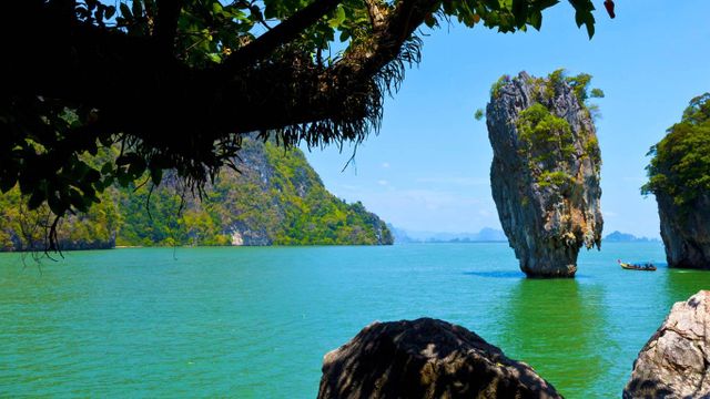 James Bond Island, Phang Nga Bay, Thailand, Asia