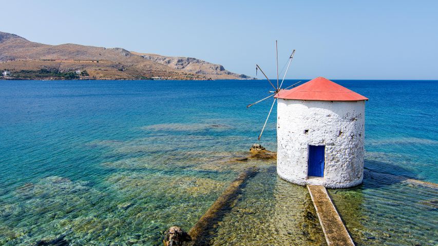 Windmill on the water