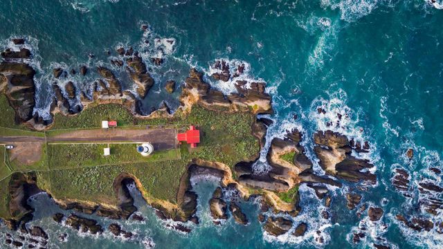 Point Arena Light in California, USA