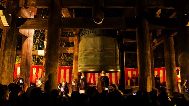 「除夜の鐘」京都, 知恩院