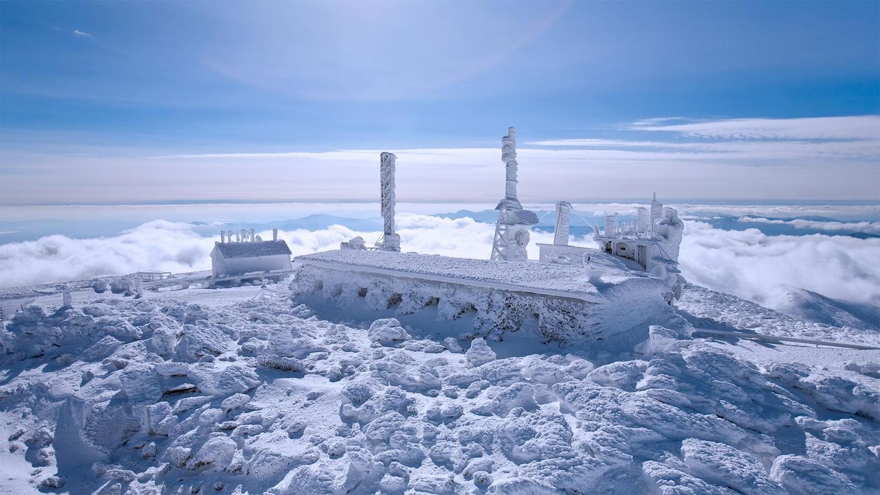 The Mount Washington Observatory in New Hampshire
