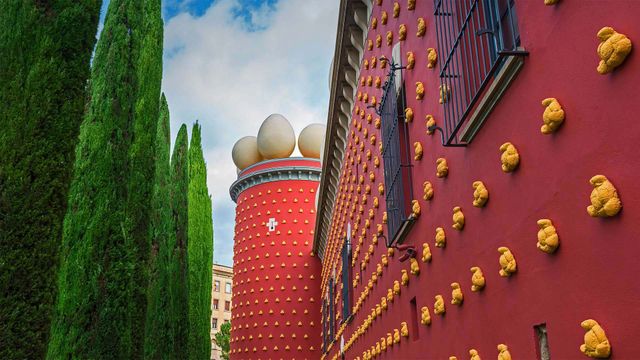 Teatre-Museu Dalí in Figueres, Spanien