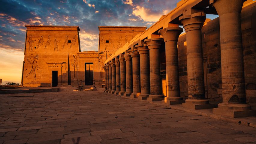 Temple of Philae (aka Temple of Isis), Aswan, Egypt