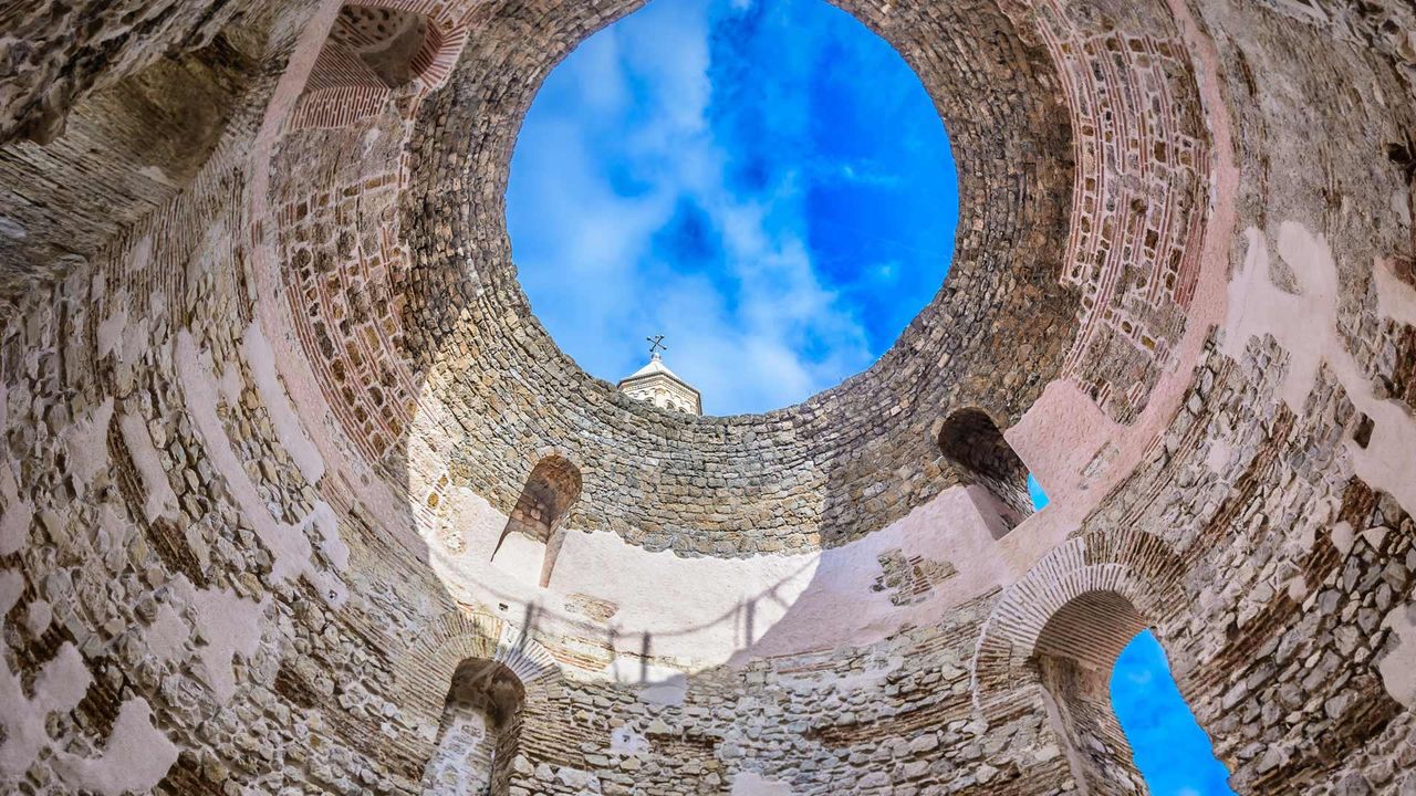 The Vestibule at Diocletian's Palace, Split, Croatia 