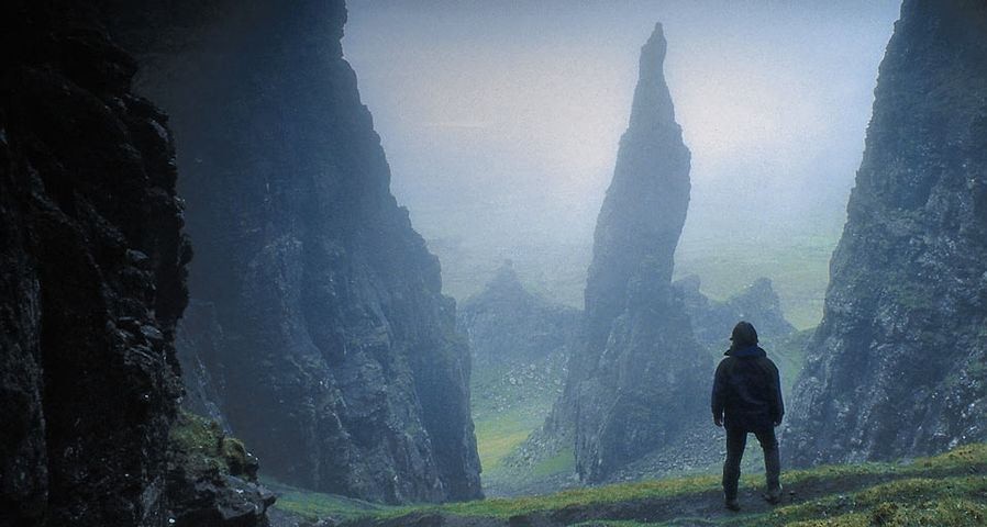 The Needle, Quiraing, Isle of Skye, Scotland - Heinz Wohner/Photolibrary ©