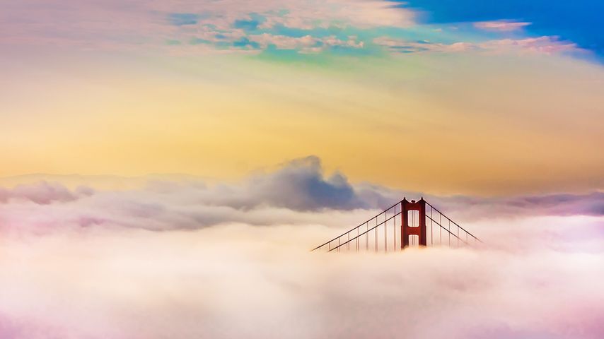 美国旧金山，金门大桥