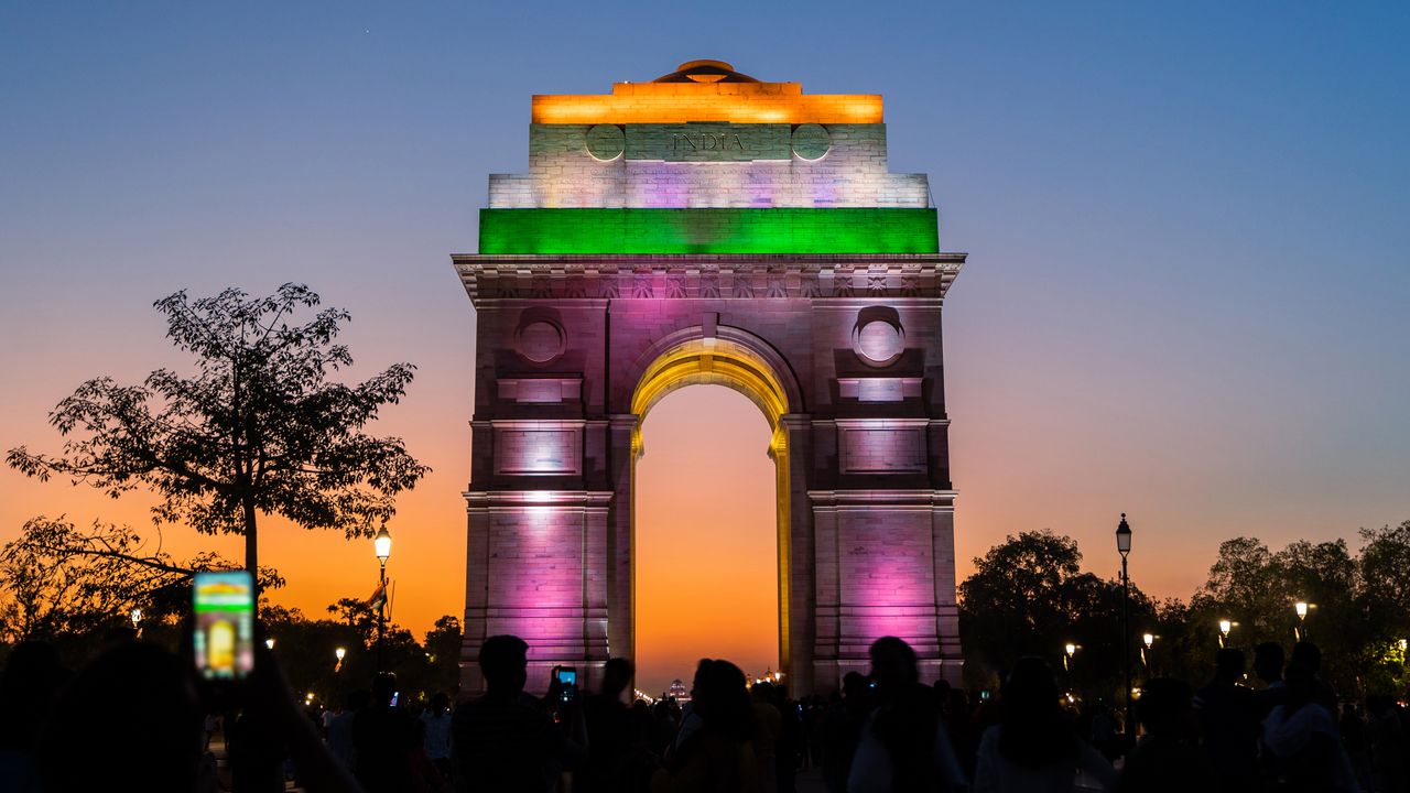 The India Gate, New Delhi