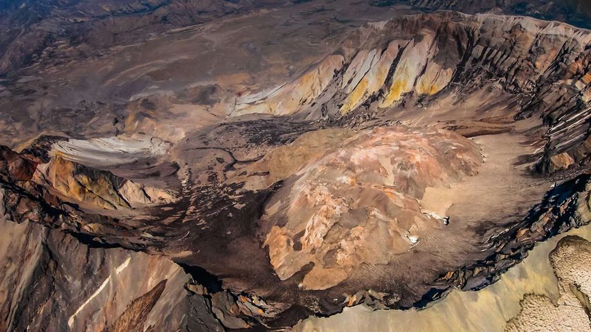Luftaufnahme des Mount St. Helens, Washington