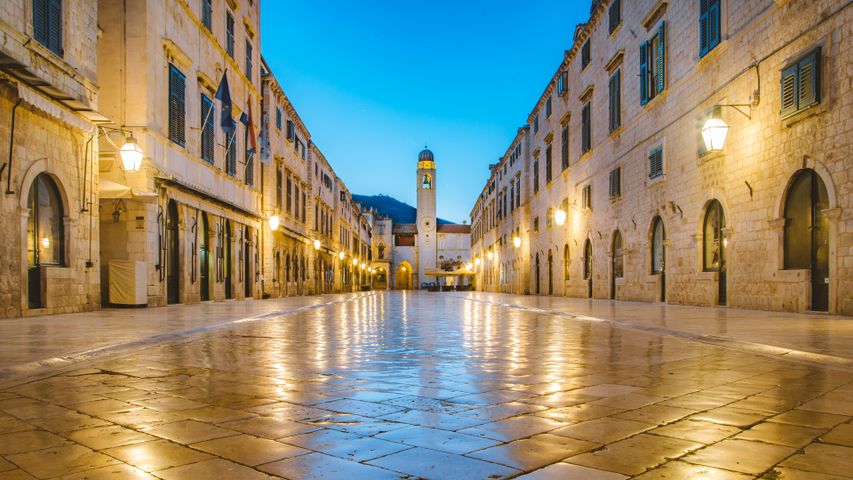 Altstadt von Dubrovnik in Dalmatien, Kroatien
