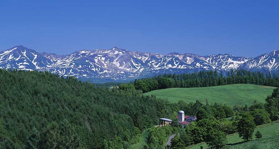 ｢三愛の丘｣北海道, 十勝岳