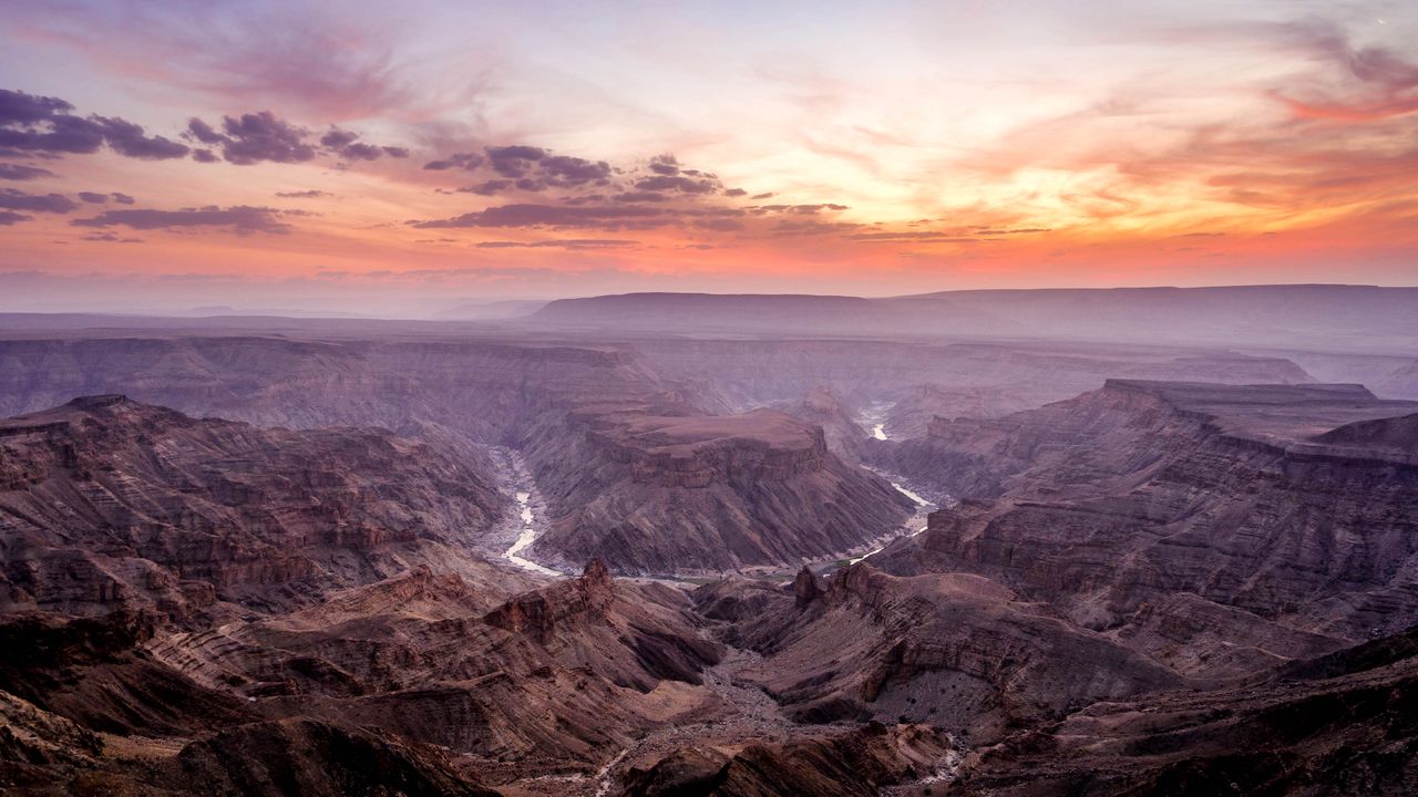 Fish River Canyon Sunset, Namibia