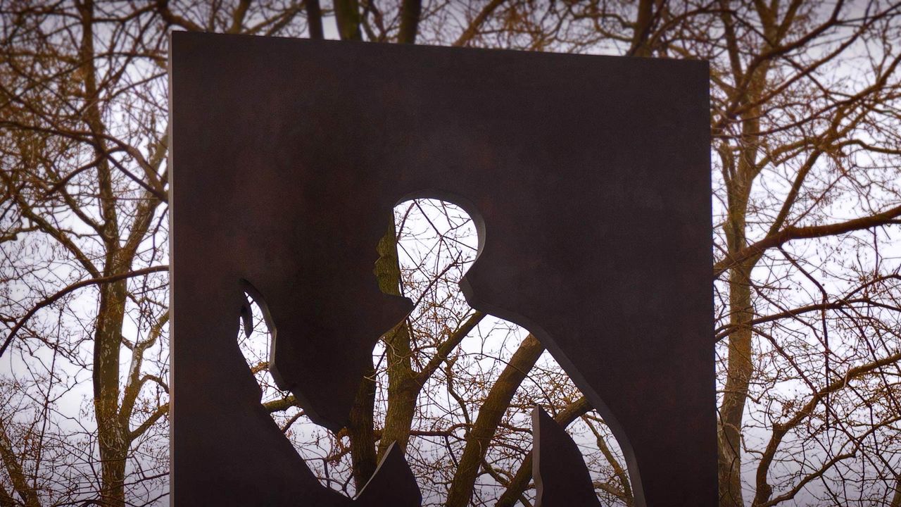 'Invisible Man,' a memorial to Ralph Ellison in Riverside Park, New York City
