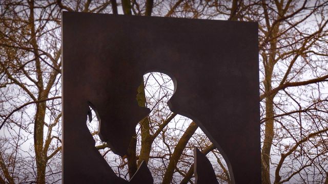 'Invisible Man,' a memorial to Ralph Ellison in Riverside Park, New York City