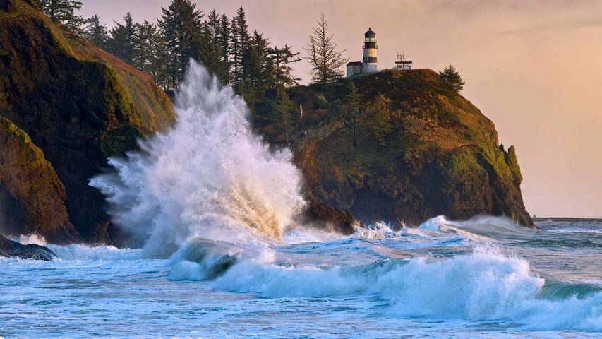 Cape Disappointment Lighthouse in Ilwaco, Washington, for the formation of the modern US Coast Guard