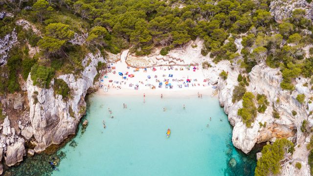 Cala Macarelleta, Menorca, Islas Baleares, España