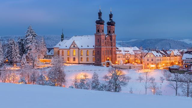 Klosterkirche St. Peter auf dem Schwarzwald, Südschwarzwald, Baden-Württemberg