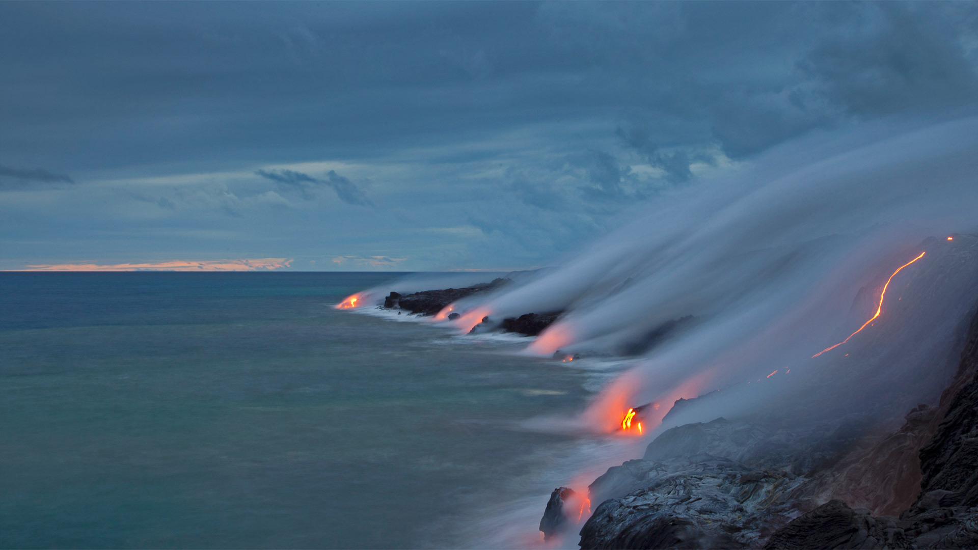 ハワイ火山国立公園 米国ハワイ州 ハワイ島 Bing Photo