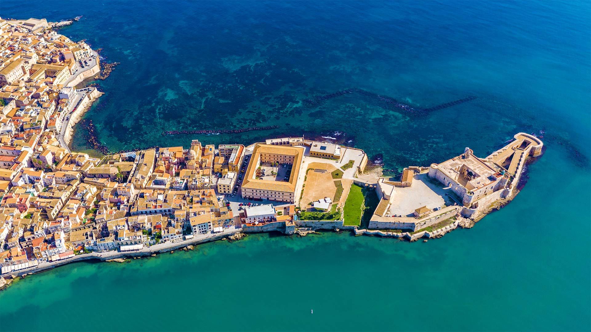 シラクサのオルティージャ島 イタリア シチリア Bing Gallery