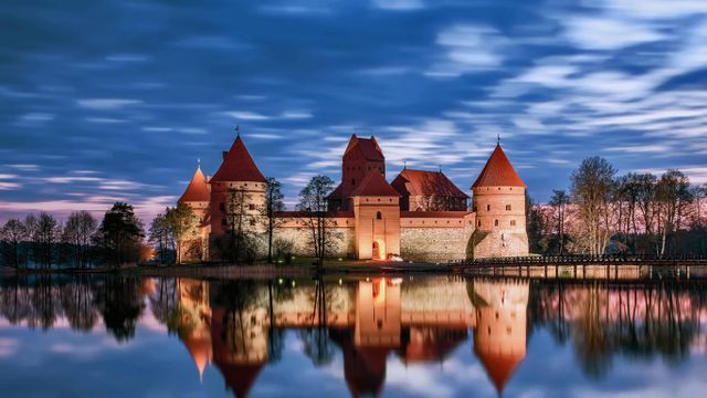 Château de Trakai à Trakai, Lithuanie