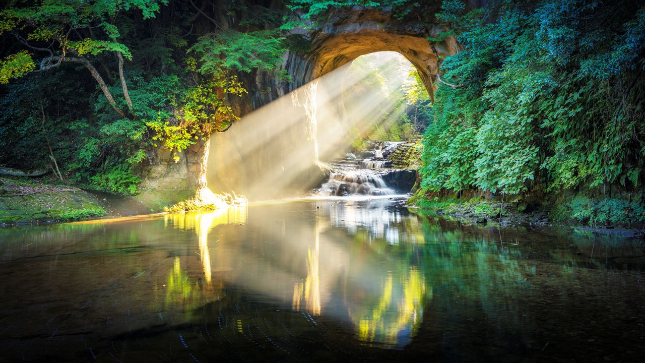 濃溝の滝・亀岩の洞窟, 千葉 君津市 - Bing Gallery · Peapix