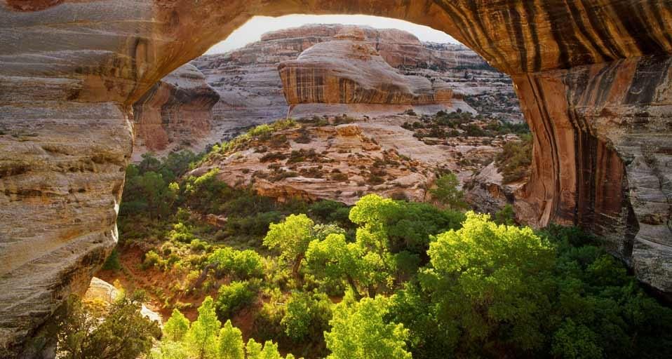 Sipapu-Brücke im Natural Bridges National Monument, Utah
