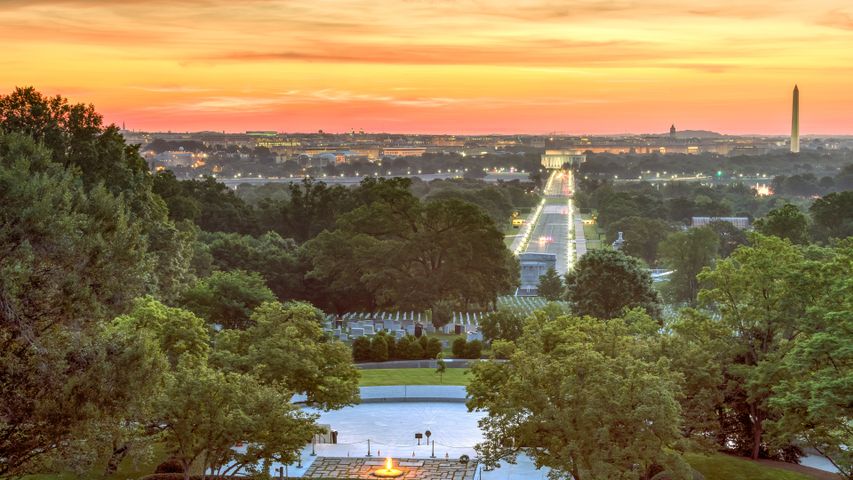 Arlington National Cemetery in Virginia