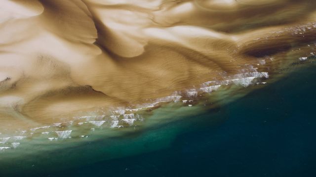 Wathumba Creek estuary on Fraser Island in Queensland, Australia