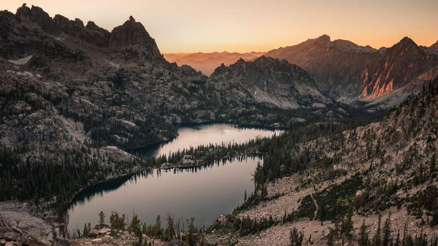 Baron Lake, Sawtooth Wilderness, Idaho, USA