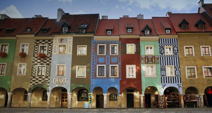 Renaissance merchant houses in Poznań, Poland