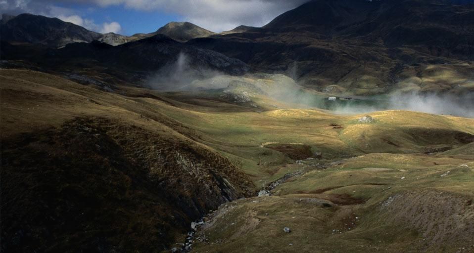 Montagnes Pyrénées près de la frontière espagnole, Midi-Pyrénées, France