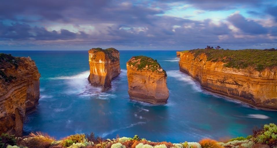 Island Archway, Loch Ard Gorge, Port Campbell National Park, Victoria, Australia